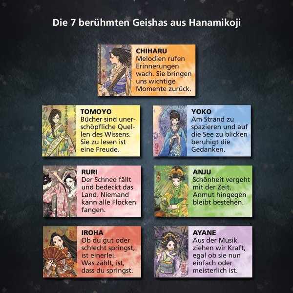 Hanamikoji - Erringe die Gunst Geishas