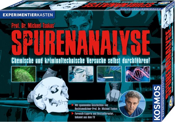Experimentierkasten: Prof. Dr. Michael Tsokos` Spurenanalyse