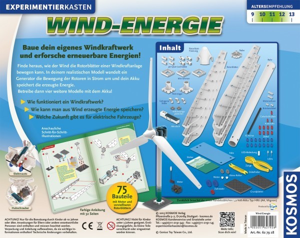 Experimentierkasten: Wind-Energie