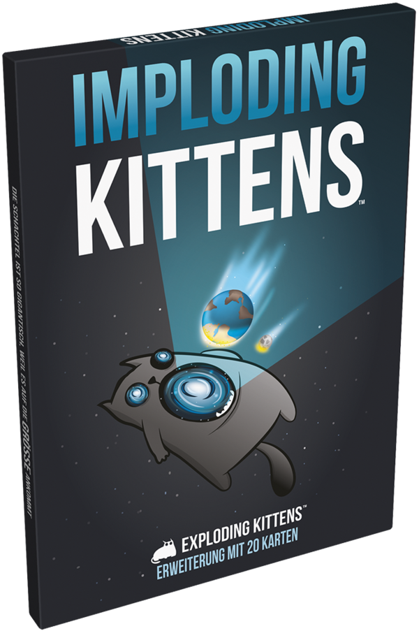 Exploding Kittens & Exploding Kittens NSFW Edition & Imploding Kittens