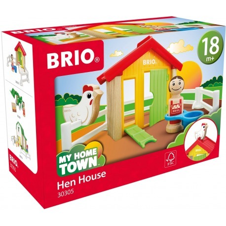 Brio "My Home Town" Hühnerhaus
