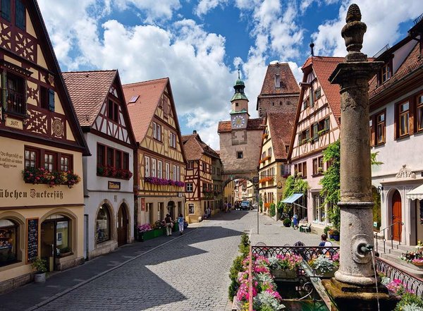 Puzzle Rothenburg ob der Tauber