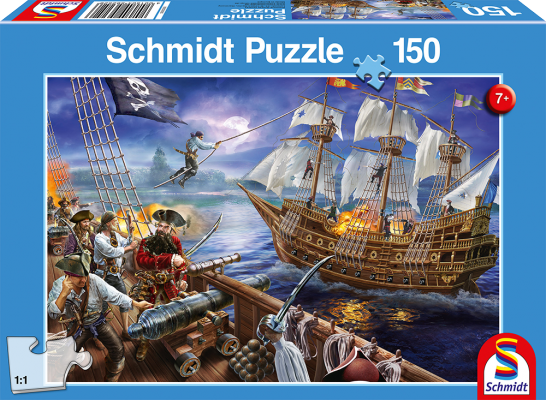 Puzzle Abenteuer mit den Piraten