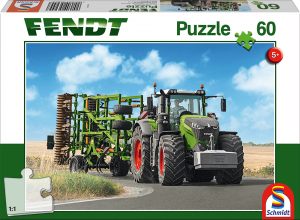 Puzzle Fendt 724 Vario, Fendt 716 Vario mit Frontlader Cargo 4x85