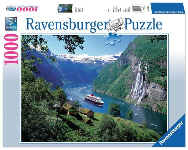 Puzzle  Norwegischer Fjord