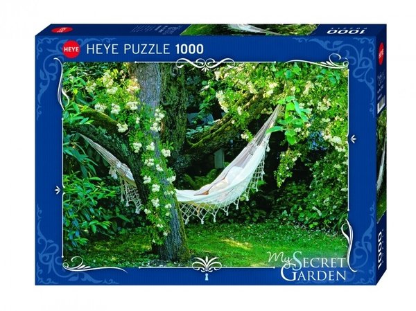 Puzzle Secret Garden: Hammock - Hängematte im Garten
