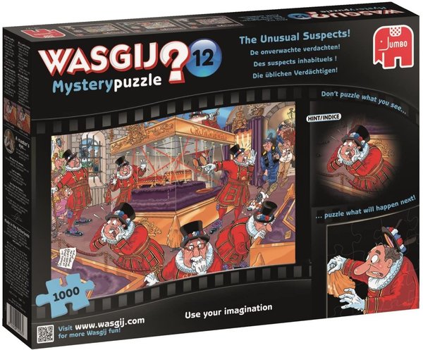 Puzzle Wasgij Mystery 12: Die üblichen Verdächtigen