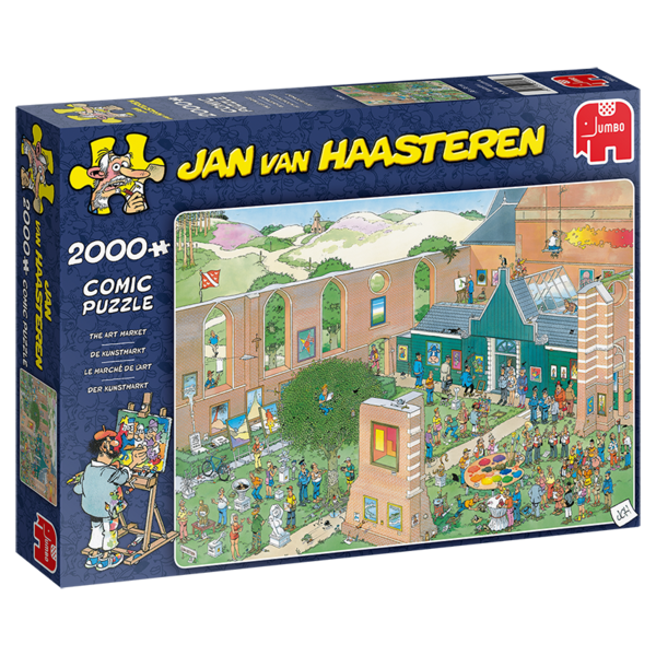 Puzzle Jan van Haasteren – Der Kunstmarkt