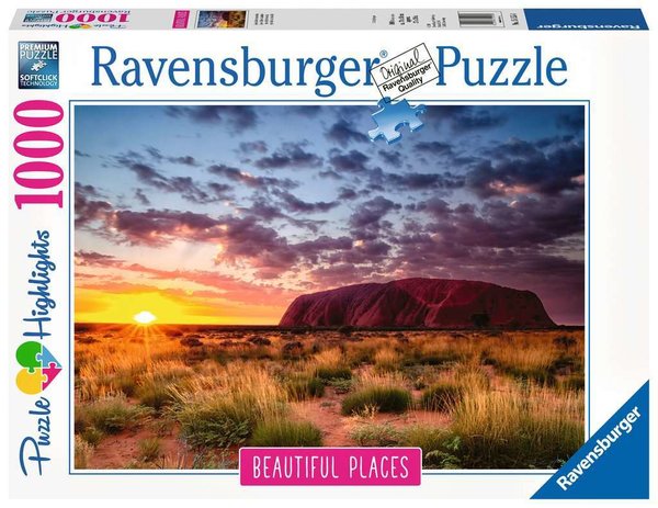 Puzzle Beautiful Places Ayers Rock in Australien