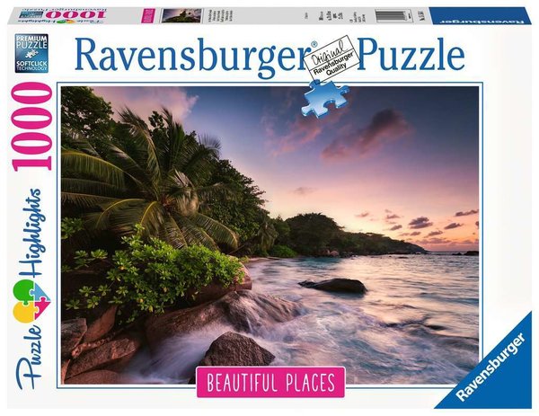 Puzzle Beautiful Places Insel Praslin auf den Seychellen