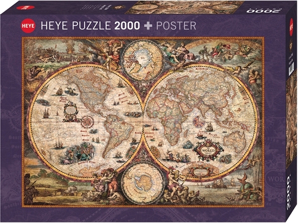 Puzzle Vintage World