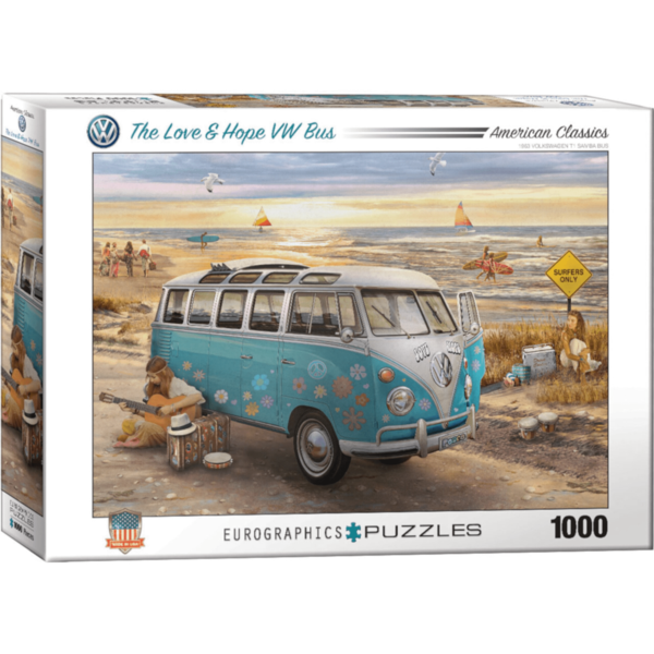 Puzzle "The love & hope VW Bus"