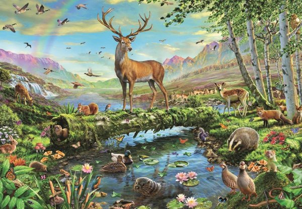 Puzzle Wildlife Splendour
