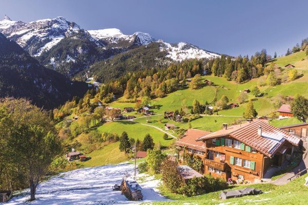 Puzzle Berner Oberland, Schweiz