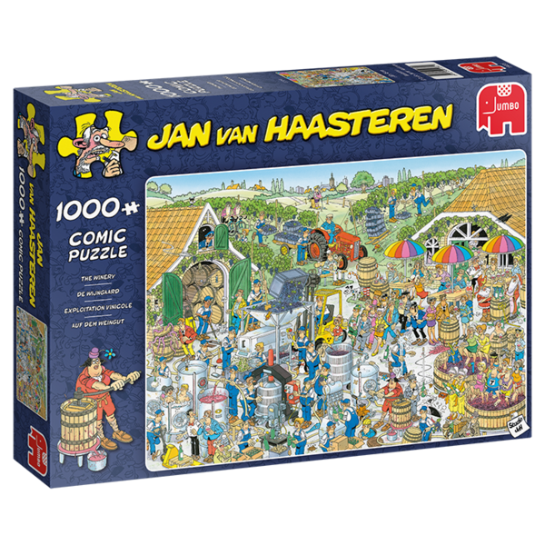 Puzzle Jan van Haasteren – Auf dem Weingut