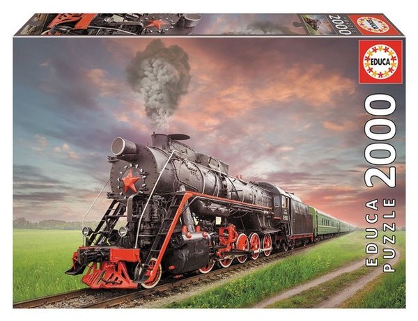 Puzzle Steam train