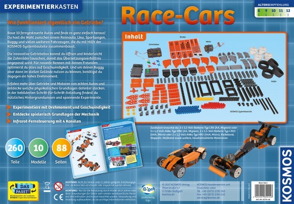 Experimentierkasten: Race-Cars