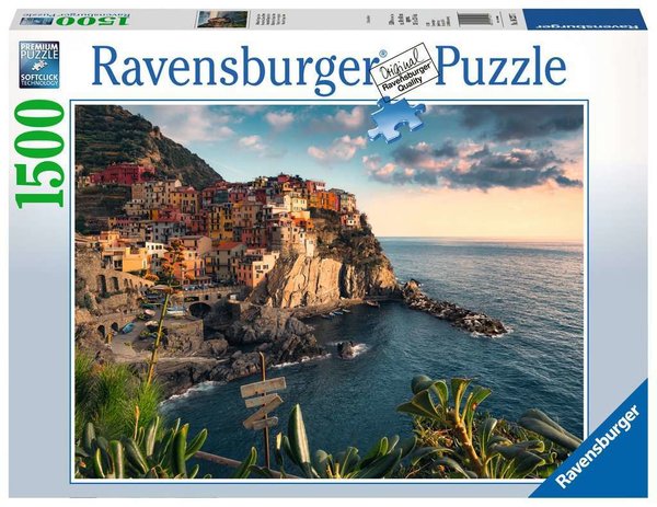 Puzzle Blick auf Cinque Terre