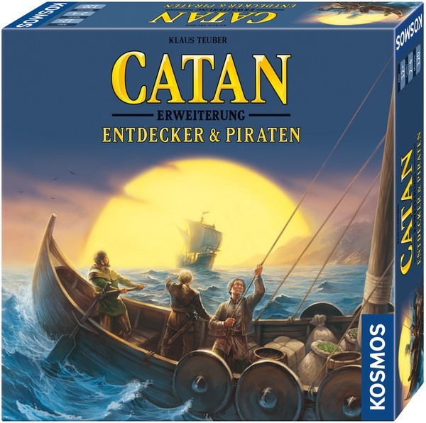 CATAN - Erweiterung - Entdecker & Piraten & Ergänzung auf 5-6 Spieler