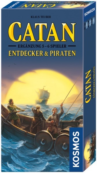 CATAN - Erweiterung - Entdecker & Piraten & Ergänzung auf 5-6 Spieler