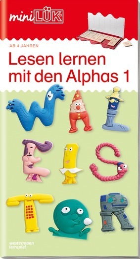 miniLÜK - Deutsch: Lesen lernen mit den Alphas 1
