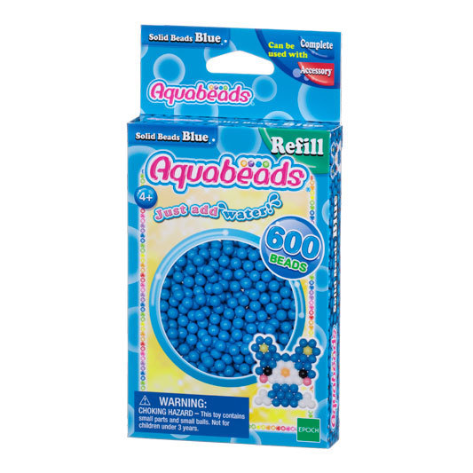 Aquabeads 600 Perlen Schwarz Refill Nachfüllpack Epoch Bastelperlen 