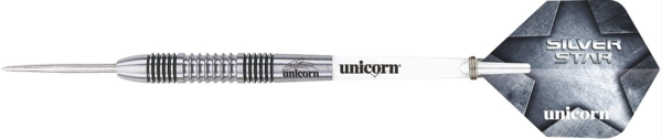 Unicorn Steeldart Michael Smith Silver Star, 80% Tungsten