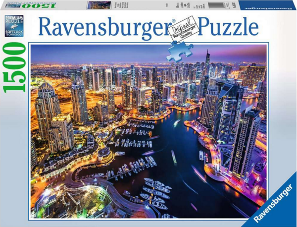 Puzzle Dubai Marina am Persischen Golf