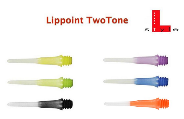 L-Style Lippoint Spitzen, 2 Farbig, verschiedene Längen