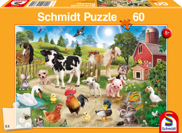 Puzzle Animal Club - Bauernhof