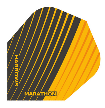 Harrows Flight Marathon Standard gelb / schwarz