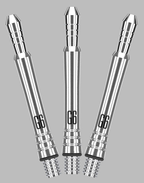 Target Phil Taylor Power Titanium Gen6 Shaft, verschiedene Längen & Ersatztops