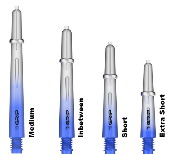 BULL'S B-Grip-2 TTC Shaft, blau, verschiedene Längen