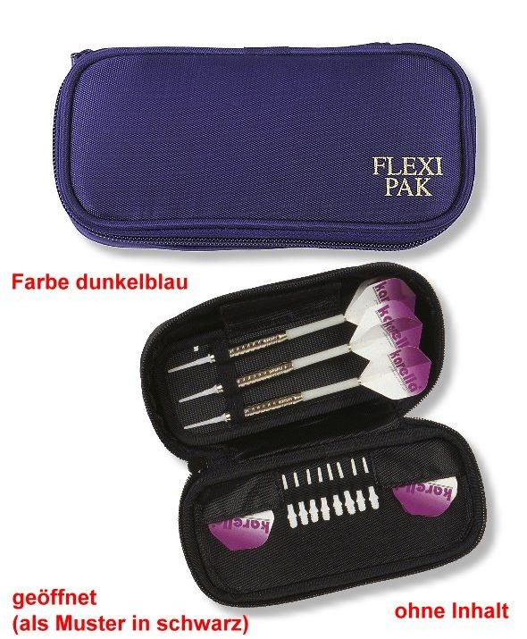 Darttasche FLEXI-PAK für Soft- und Steeldarts, verschiedene Farben