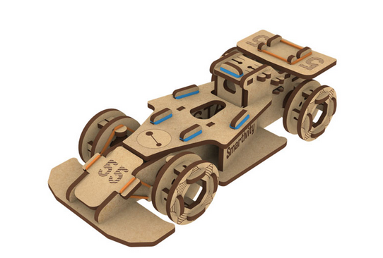 Smartivity STEM Wheels Speedster Holzbausatz