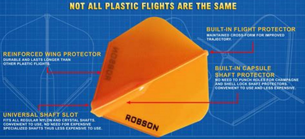 Robson Plus Flights Standard, verschiedene Farben
