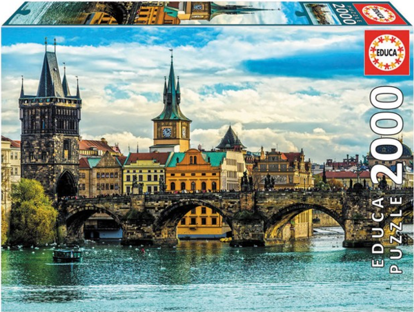 Puzzle View of Prague