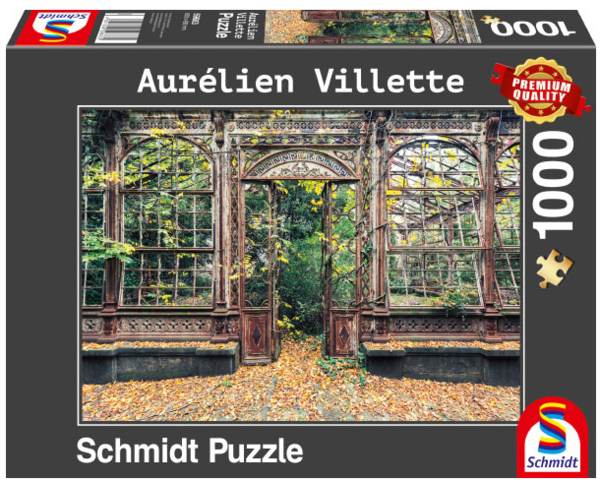 Puzzle Aurélien Villette - Bewachsene Bogenfenster