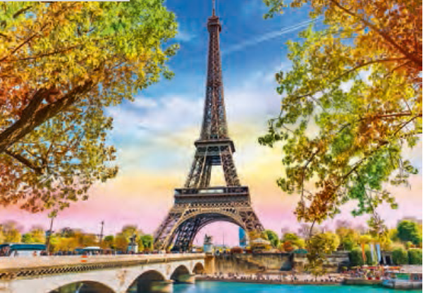 Puzzle Romantisches Paris