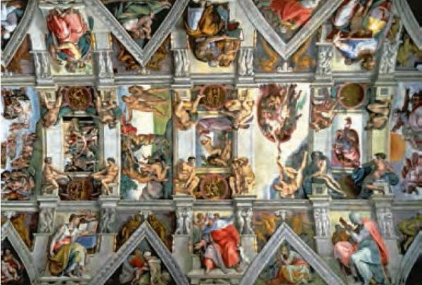 Puzzle Decke der Sixtinischen Kapelle, Rom