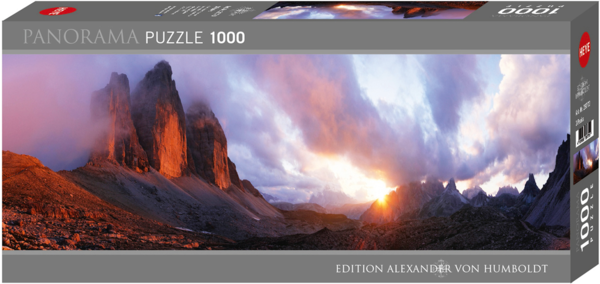 Puzzle Humboldt Edition: Drei Zinnen in den Alpen