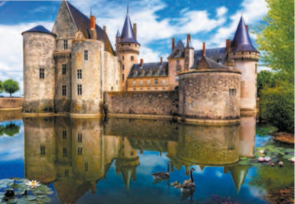 Puzzle Schloss von Sully-sur-Loire, Frankreich