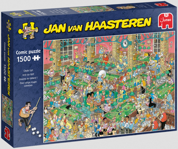 Puzzle Jan van Haasteren – Eine ruhige Kugel schieben