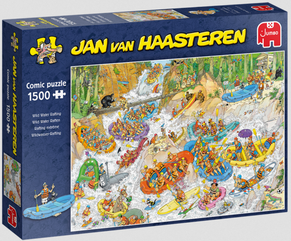 Puzzle Jan van Haasteren – Wildwasser-Rafting