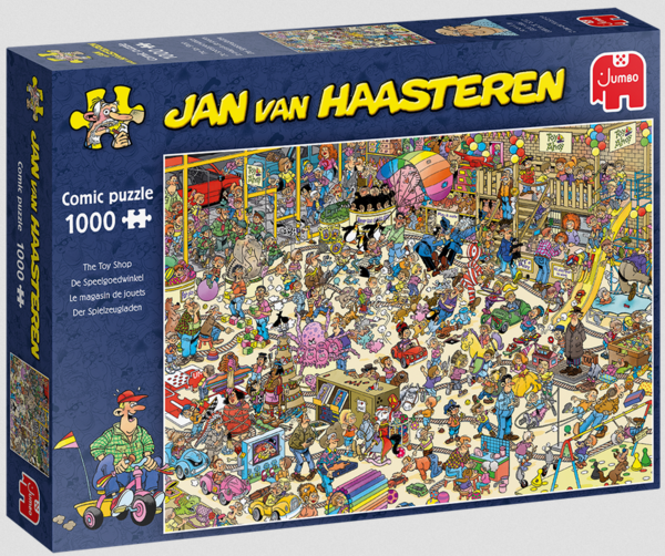 Puzzle Jan van Haasteren – Der Spielzeugladen