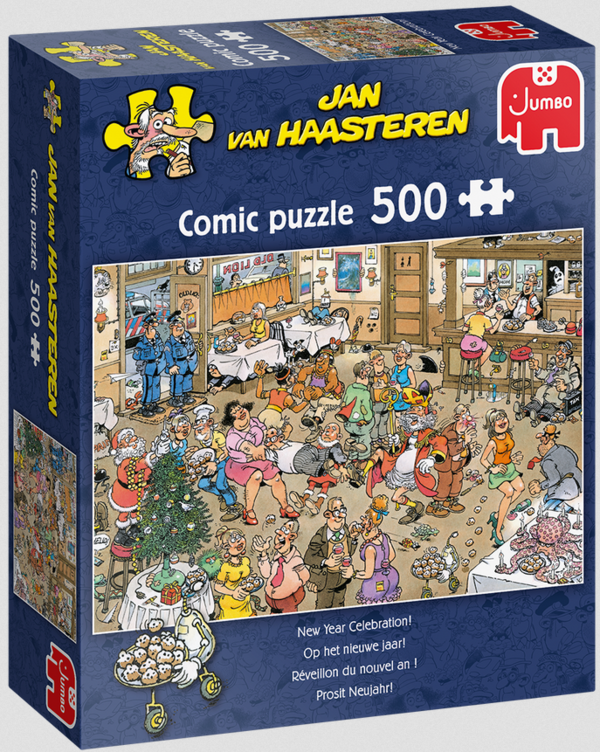 Puzzle  Jan van Haasteren – Prosit Neujahr!