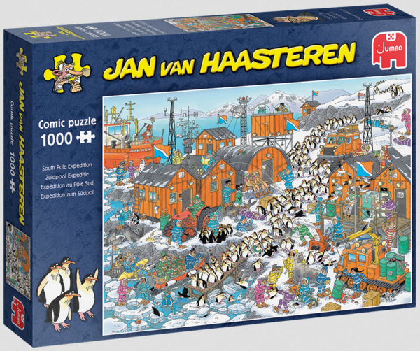 Puzzle Jan van Haasteren – Expedition zum Südpol