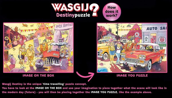 Puzzle Wasgij Destiny 22: Entsorgen ohne Sorgen?