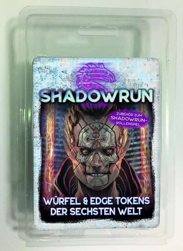Shadowrun 6: Würfel u. Edge Tokens der 6. Welt