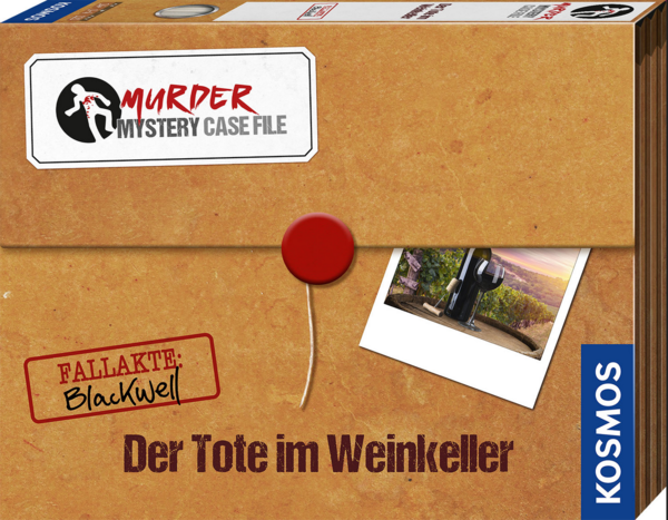 Murder Mystery Case File - Der Tote im Weinkeller